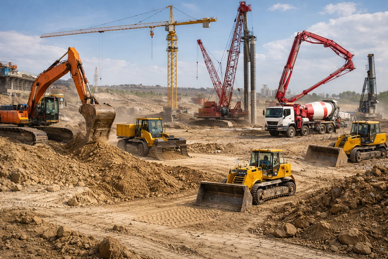 Construction equipment loan